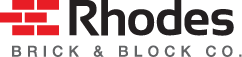 Rhodes Brick & Block Co. Logo
